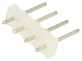 Connector: wire-board | male | PIN: 4 | straight | for cable | THT | 7A