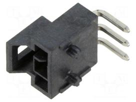 Connector: wire-board | socket | male | PIN: 3 | Nano-Fit | angled | 2.5mm