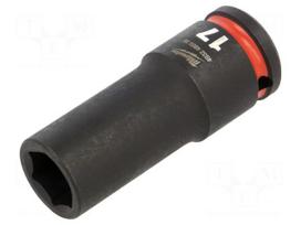 Socket: 6-angles | socket spanner,impact | HEX 17mm | 1/2" | long