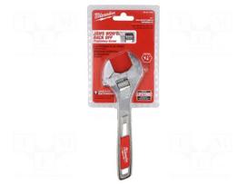 Wrench: adjustable | Jaw capacity: 30mm | Overall len: 200mm