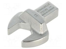 Wrench tip | torque,spanner | Spanner: 22mm | Socket size: 14x18mm