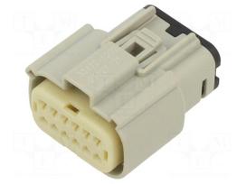Connector: wire-wire | plug | female | MX150 | PIN: 12 | for cable | 3.5mm