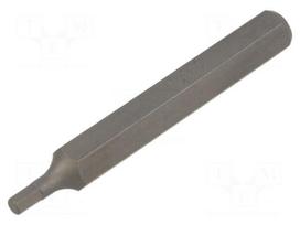 Screwdriver bit | hex key | HEX 4mm | Socket size: 10mm