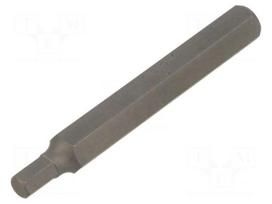 Screwdriver bit | hex key | HEX 6mm | Socket size: 10mm
