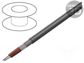 Wire | Xtra Guard® 1 | 2x16AWG | PVC | dark grey | 300V | 30.5m | 100ft