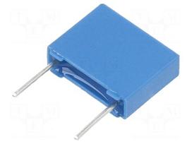 Capacitor: polyester | 1uF | 160VAC | 250VDC | 15mm | ±10% | THT