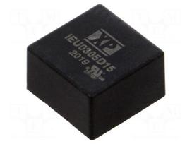Converter: DC/DC | 3W | Uin: 4.5÷10VDC | Uout: 15VDC | Uout2: -15VDC