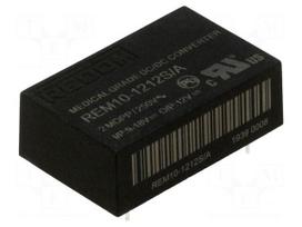 Converter: DC/DC | 10W | Uin: 9÷18VDC | Uout: 12VDC | Iout: 830mA | DIP24