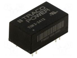 Converter: DC/DC | 2W | Uin: 18÷36VDC | Uout: 15VDC | Iout: 134mA | DIP16