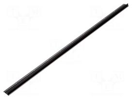 Ruler | L: 1m | black