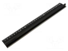 Ruler | L: 300mm | black