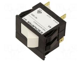 Circuit breaker | 4A | TA45 | Leads: connectors | Button marking: O-I