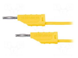 Test lead: single | 70VDC | 33VAC | 10A | banana plug 2mm,both sides