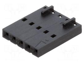 Connector: wire-wire/PCB | plug | female | PIN: 5 | SL | straight | 2.54mm