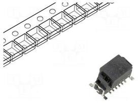Connector: PCB to PCB | male | PIN: 12 | Archer Kontrol | vertical | SMT