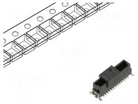 Connector: PCB to PCB | male | PIN: 26 | Archer Kontrol | vertical | SMT