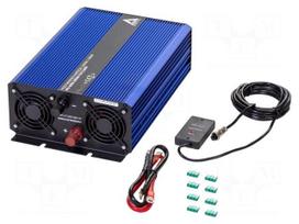 Converter: DC/AC | 1.5kW | Uout: 230VAC | 11÷15VDC | 370x230x108mm