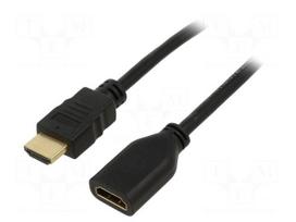 Cable | HDMI socket,HDMI plug | HDMI 2.0,High Speed + Ethernet