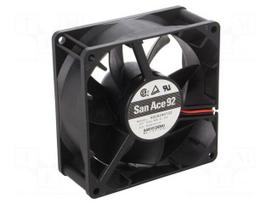 Fan: DC | axial | 24VDC | 92x92x38mm | 152.4m3/h | 43dBA | ball | 4000rpm