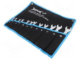 Wrench: combination spanner-set | Chrom-vanadium steel | 12pcs.