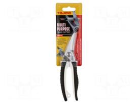 Scissors | for cables | serrated  blade,return spring