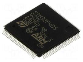 IC: STM32 ARM microcontroller | 168MHz | LQFP100 | 1.8÷3.6VDC