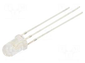 LED | red/green | 5mm | 5800÷7000mcd,7000÷8400mcd | 30° | Front: convex