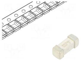 Fuse: fuse | 12.5x4.8x4.8mm | ceramic | SMD | 3.15A | 250VAC | time-lag
