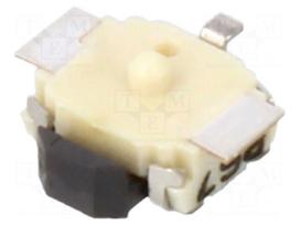 Microswitch TACT | SPST-NO | Pos: 2 | 0.05A/12VDC | SMT | none | 1.59N