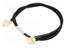 Connector: wire-board | plug | male | PIN: 4 | for cable | tinned | black