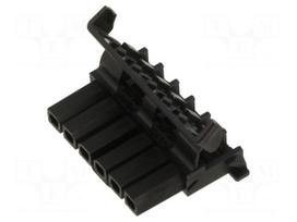 Connector: wire-board | socket | female | PIN: 6 | straight | crimped