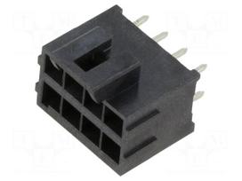 Connector: wire-board | male | PIN: 8 | straight | for cable | THT | 3.5mm