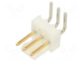 Connector: wire-board | socket | male | PIN: 3 | KK 254 | angled 90° | THT