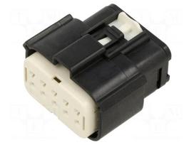 Connector: automotive | socket | female | PIN: 10 | crimped | black | bulk