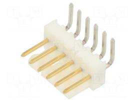 Connector: wire-board | socket | male | PIN: 6 | KK 254 | angled 90° | THT