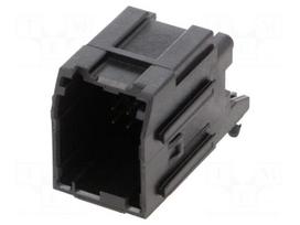 Connector: automotive | angle plug | male | PIN: 8 | for cable | THT