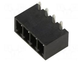 Connector: pluggable terminal block | male | PIN: 4 | angled 90° | THT