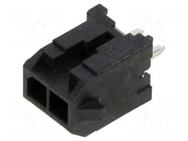 Connector: wire-board | socket | male | PIN: 2 | Micro-Fit 3.0 | 3mm | 2x1