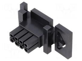 Connector: wire-board | socket | female | PIN: 8 | straight | crimped