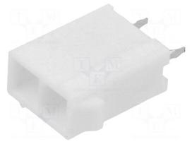 Connector: wire-board | male | PIN: 2 | straight | for cable | THT | 4.2mm