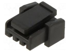 Connector: wire-wire/PCB | plug | female | PIN: 3 | Micro-Lock Plus