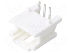 Connector: wire-board | socket | male | PIN: 3 | MicroClasp | angled | THT