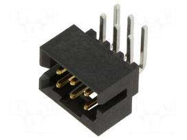 Connector: PCB-cable/PCB | socket | male | PIN: 6 | Milli-Grid | THT