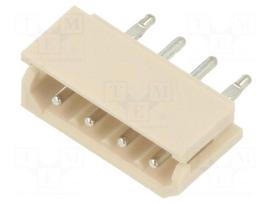 Connector: wire-board | male | PIN: 4 | straight | for cable | THT | 2.5mm