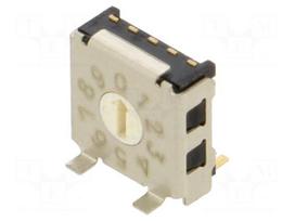 Encoding switch | DEC/BCD | Pos: 10 | SMT | Rcont max: 200mΩ