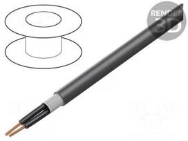 Wire | Xtra Guard® Flex | 2x18AWG | unshielded | 600V | 30.5m | Cu | 100ft