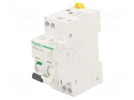 RCBO breaker | Inom: 16A | Ires: 30mA | Max surge current: 3kA | IP20