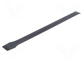 Scraper | plastic | L: 140mm | Blade tip shape: shovel | ESD