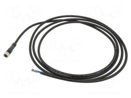 Cable: for sensors/automation | PIN: 3 | M8 female | straight | 10m
