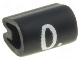Markers | Marking: 0 | 3.4÷5.7mm | PVC | black | -45÷70°C | leaded